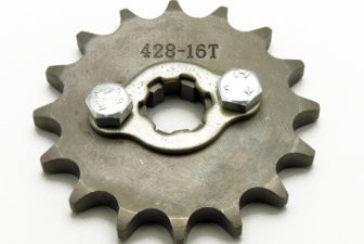 pitbike řetězové  kolečko 428/16  na hřídel 17mm