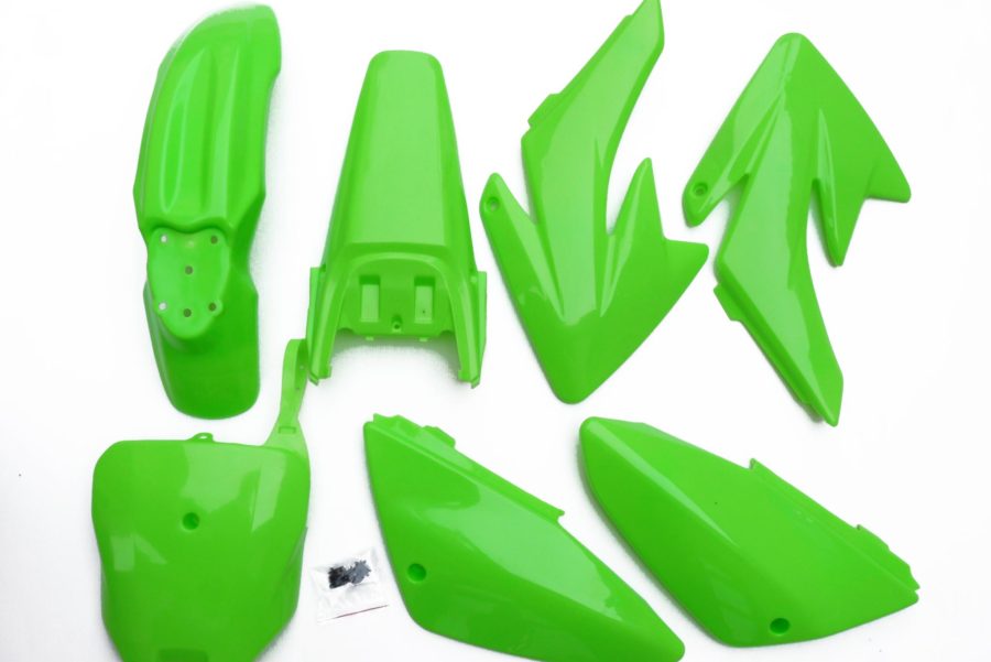 pitbike sada plastů CRF70 zelené
