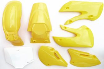 pitbike sada plastů Stomp KZ/KZR  žluté