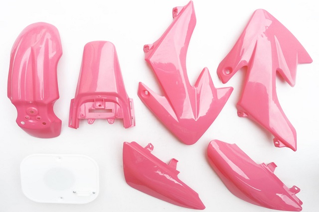 pitbike sada plastů CRF50 růžové