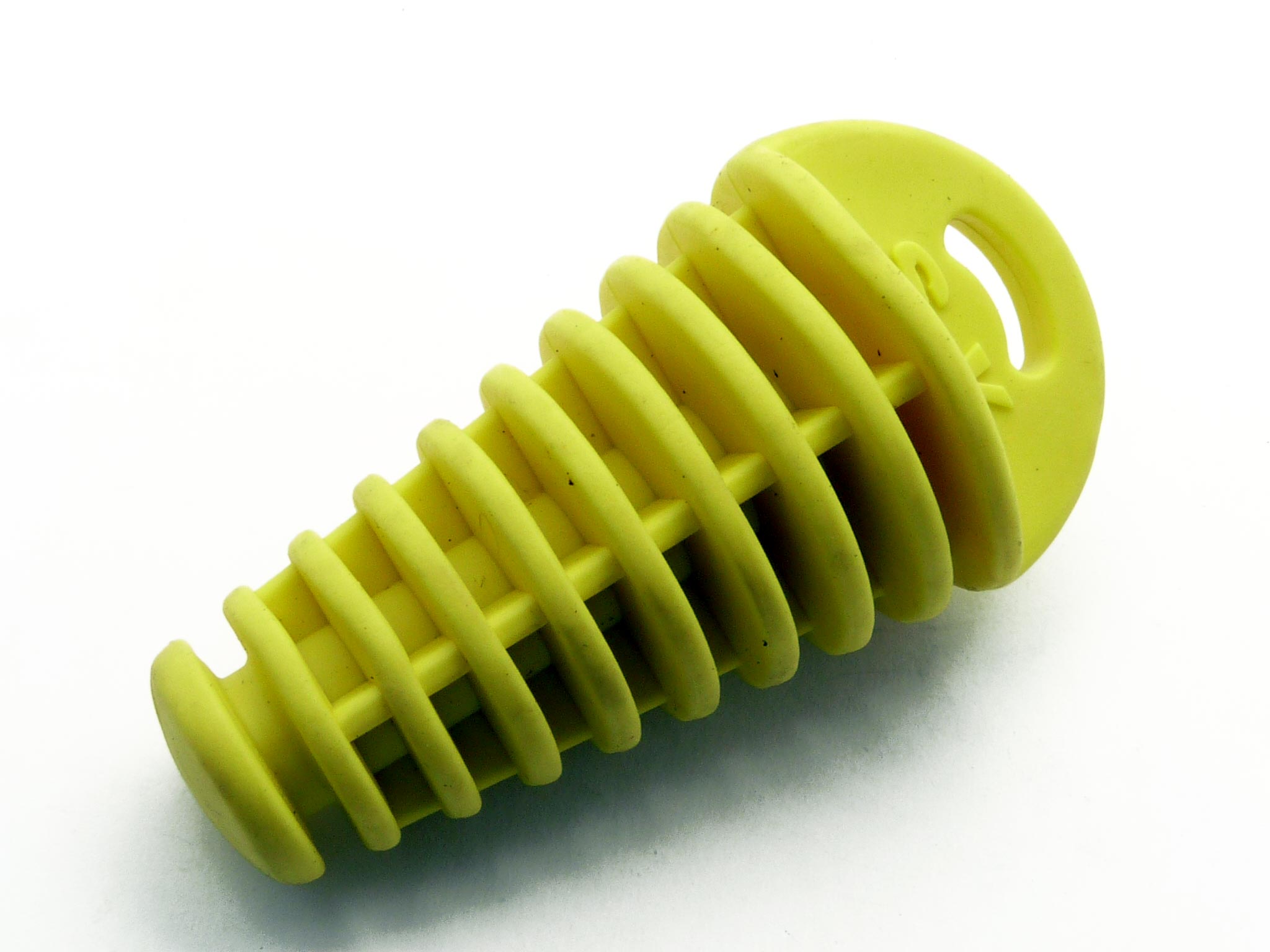 pitbike gumová ucpávka výfuku žlutá 25-45mm